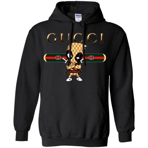 gucci hoodie deadpool|Deadpool hoodie hot topic.